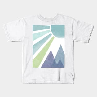 Sunshine on the Mountain Kids T-Shirt